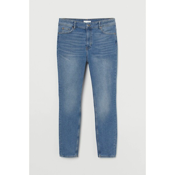 H&M H&M+ Skinny High Jeans - 0931769012 Niebieski