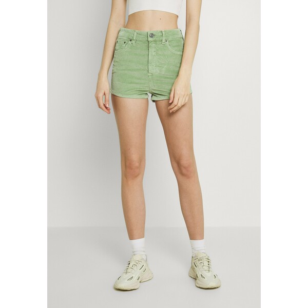 BDG Urban Outfitters TAMPA HOT PANT Szorty basil green QX721S00M