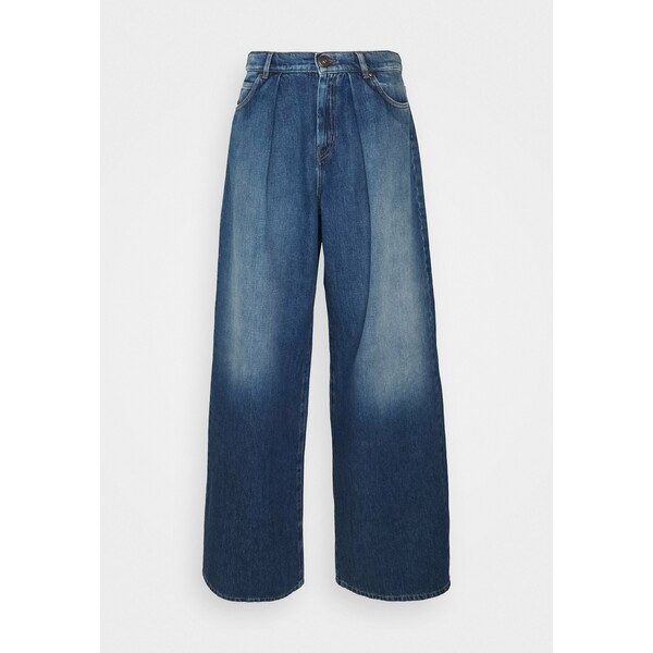 WEEKEND MaxMara ANSELMO Jeansy Relaxed Fit blue MW721N009