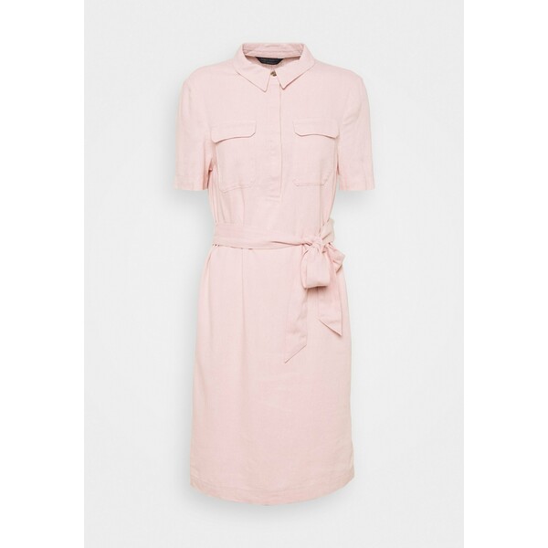 Marks & Spencer London BELT SHIFT Sukienka koszulowa pink QM421C05U