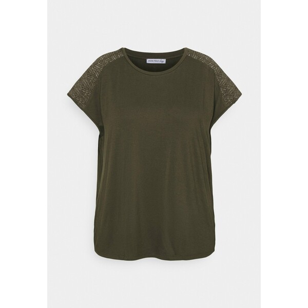 Anna Field Curvy T-shirt basic olive AX821D04H