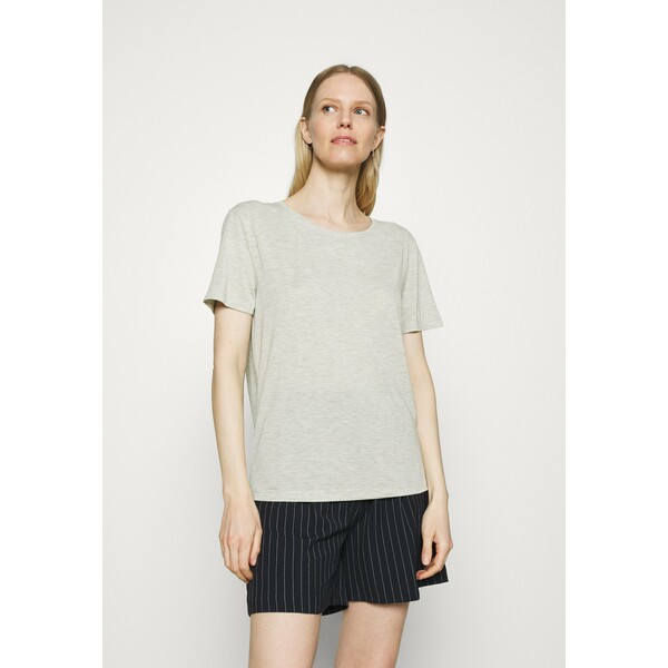 Marks & Spencer London CREW T-shirt basic khaki QM421D02E