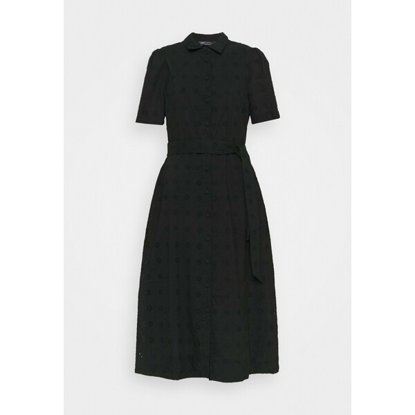Marks & Spencer London BROIDERIE Sukienka koszulowa black QM421C06A