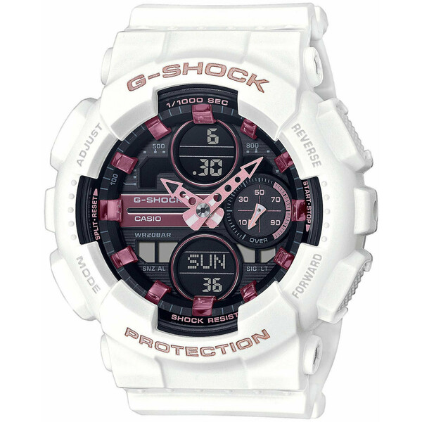 G-Shock Zegarek GMA-S140M-7AER Biały