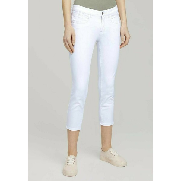 TOM TAILOR ALEXA Jeansy Skinny Fit white TO221N0C4