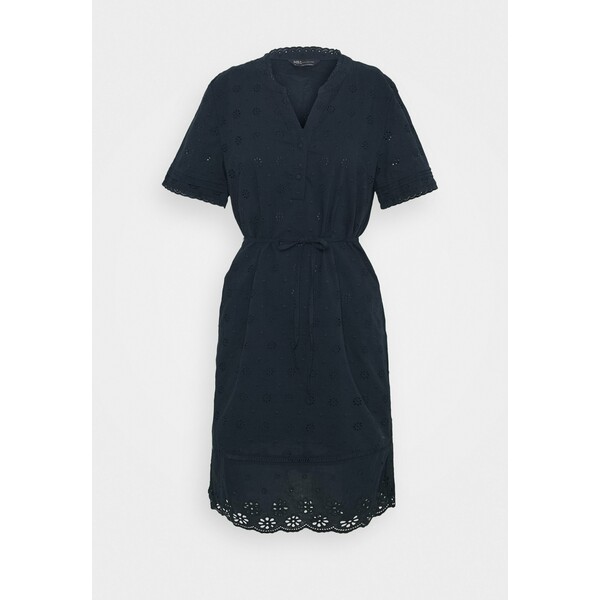 Marks & Spencer London BRODERIE Sukienka letnia dark blue QM421C05A