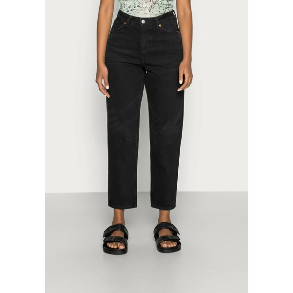 Monki Jeansy Relaxed Fit black MOQ21N00B