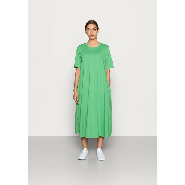 ARKET Sukienka z dżerseju green ARU21C01F