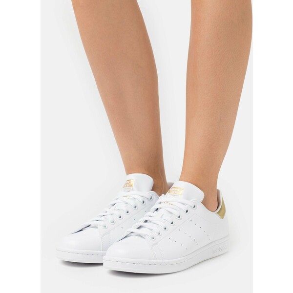 adidas Originals STAN SMITH Sneakersy niskie footwear white/gold metallic AD111A1GO-A11