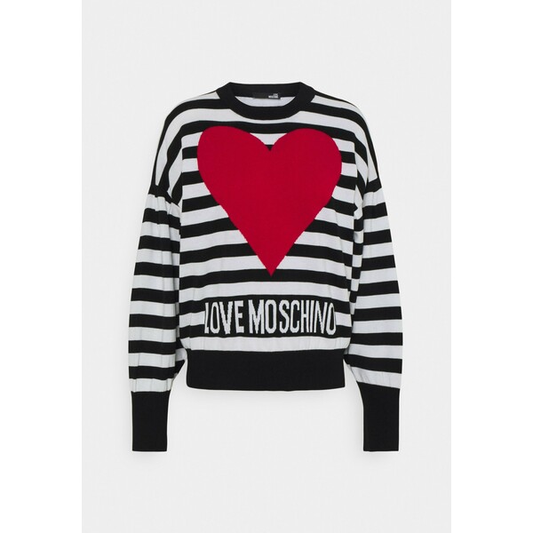 Love Moschino Sweter black LO921I02F