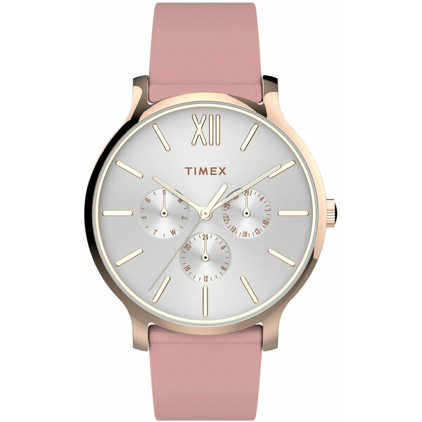 Timex Zegarek Transcend TW2T74300 Różowy