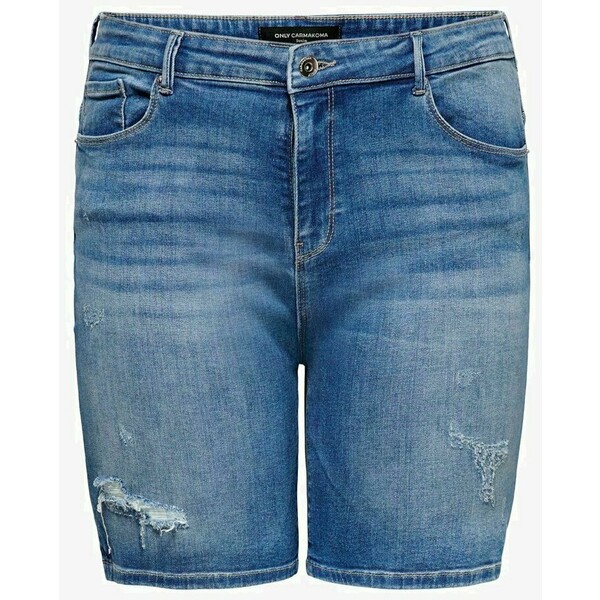 ONLY Carmakoma CURVY CARLAOLA Szorty jeansowe medium blue denim ONA21S01J
