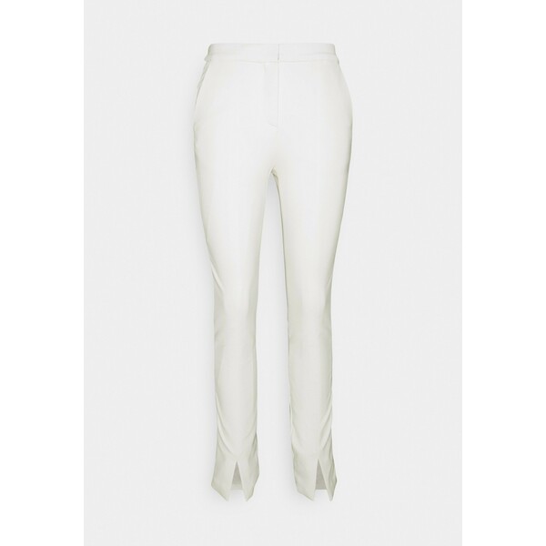 KARL LAGERFELD PUNTO PANTS Spodnie materiałowe off white K4821A02K