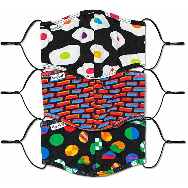 Happy Socks Maseczka ochronna wielorazowego użytku (3-PACK) MIX126.9300