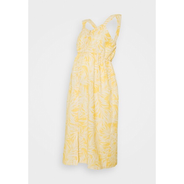 Envie de Fraise CATHY Sukienka z dżerseju white/yellow EF329F085