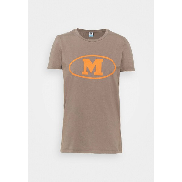 M Missoni T-shirt z nadrukiem khaki MM321D00Z