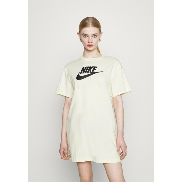 Nike Sportswear DRESS FUTURA Sukienka z dżerseju coconut milk NI121C02Y