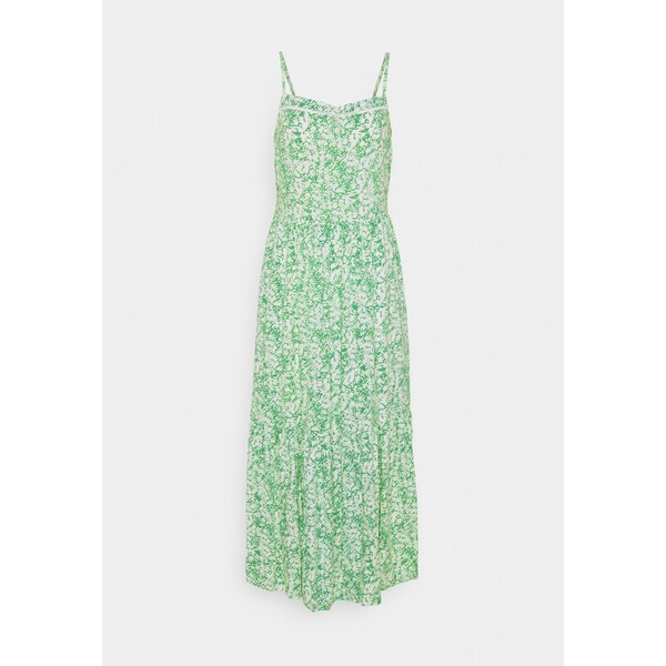Marks & Spencer London PRINTED TIERED Sukienka letnia green QM421C053