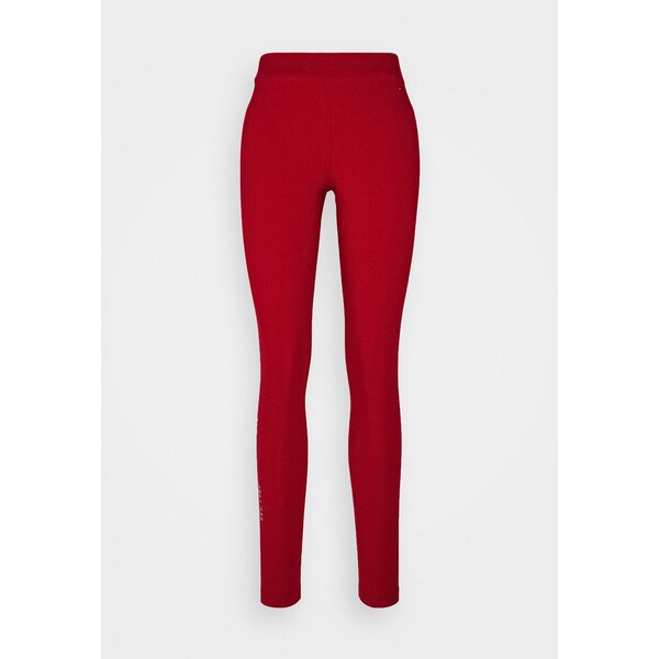 Tommy Hilfiger LOGO Legginsy primary red TO121A0A1