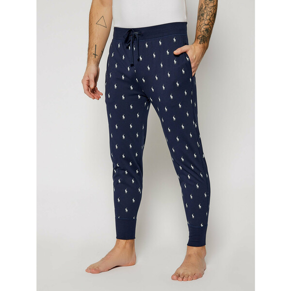 Polo Ralph Lauren Spodnie piżamowe Printed Camo 714735005006 Granatowy