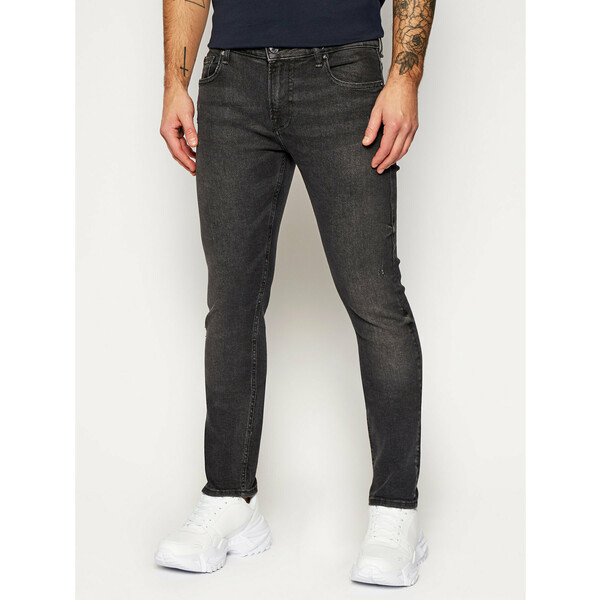 Guess Jeansy Slim Fit Miami M0BAN1 D4721 Szary Skinny Fit