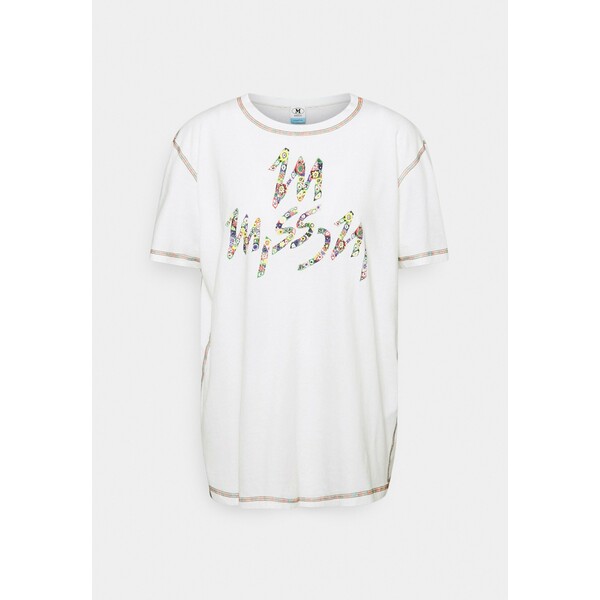 M Missoni MANICA CORTA T-shirt z nadrukiem white MM321D010