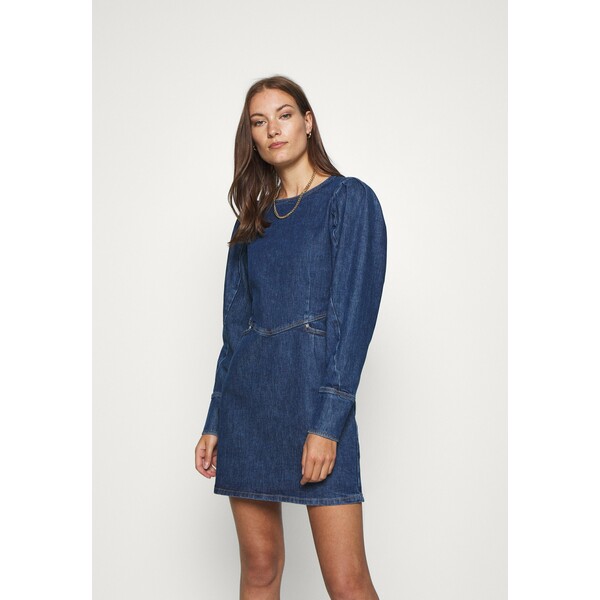 Cras FANNYCRAS DRESS Sukienka jeansowa denim light blue CRG21C008