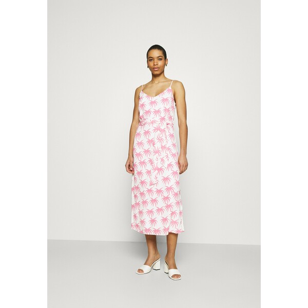 Fabienne Chapot SUNSET DRESS Sukienka letnia white/pink FAH21C01S