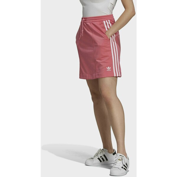 adidas Originals Spódnica trapezowa pink AD121B035