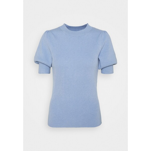 Marks & Spencer London T-shirt basic blue QM421I04W