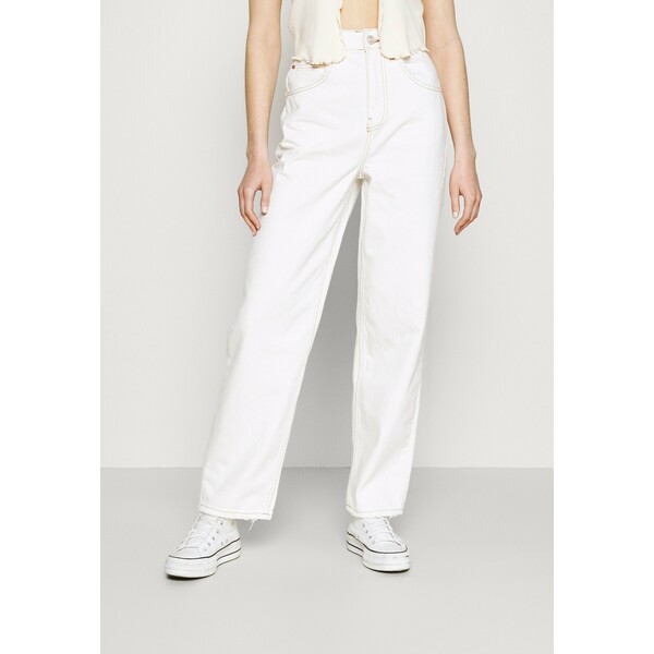 BDG Urban Outfitters MODERN BOYFRIEND JEAN Spodnie materiałowe milk white QX721N036
