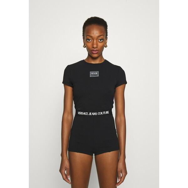 Versace Jeans Couture T-shirt z nadrukiem black VEI21D03A
