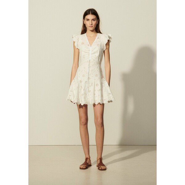 sandro Sukienka letnia blanc SAD21C0AS