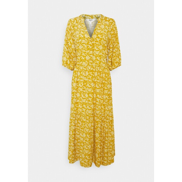 Object Tall OBJSOPHIA DRESS TALL Sukienka koszulowa honey mustard OB721C01Y