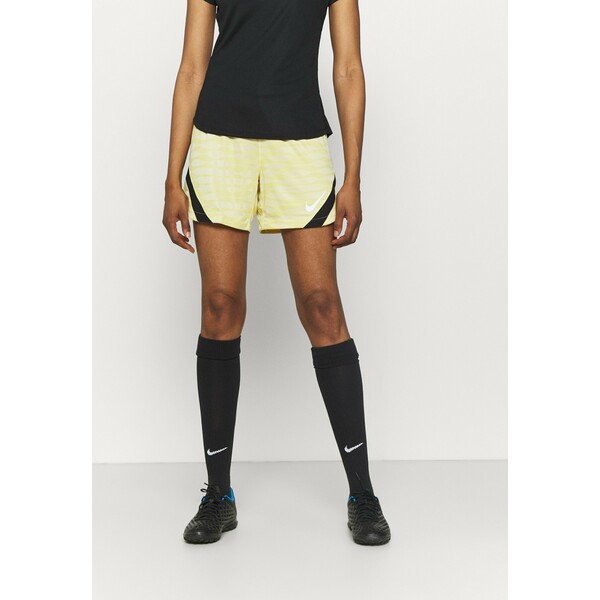 Nike Performance STRIKE 21 SHORT Krótkie spodenki sportowe saturn gold/coconut milk/black/white N1241E1A4
