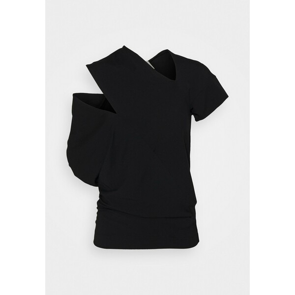 Vivienne Westwood TIMANS T-shirt z nadrukiem black VW921E00L