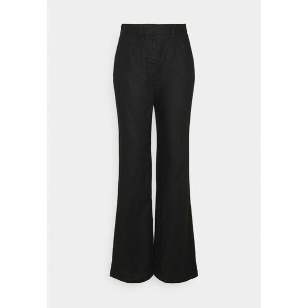 NA-KD Tall FLARED PANTS Spodnie materiałowe black NAQ21A000