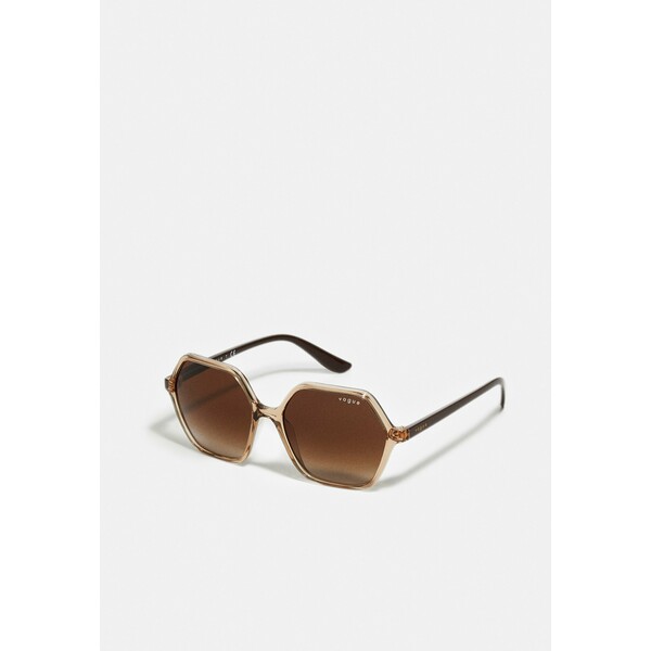 VOGUE Eyewear Okulary przeciwsłoneczne transparent caramel 1VG51K042