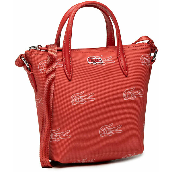 Lacoste Torebka Xs Shopping Crossover Bag NF3518CX Czerwony