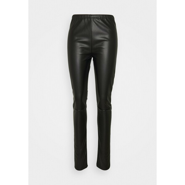 MM6 Maison Margiela PANTS Spodnie materiałowe black MMA21A01C
