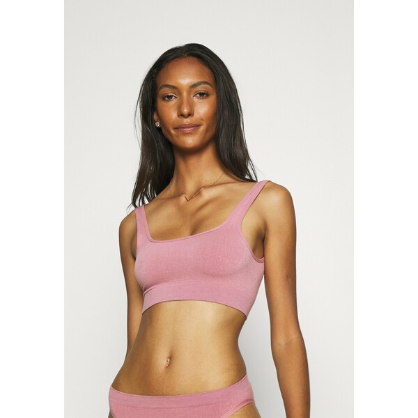 Out From Under for Urban Outfitters IMOGEN SQUARE NECK SEAMLESS BRALETTE Biustonosz bustier orchid OU481A001