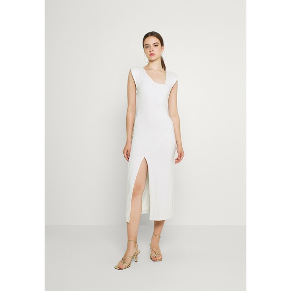 Good American NECK DRESS Sukienka letnia ivory GOM21C019