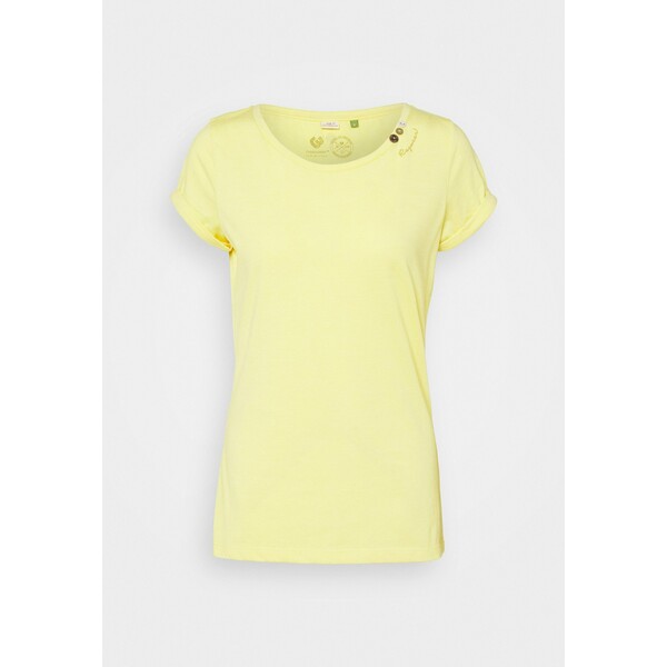 Ragwear FLORAH T-shirt basic yellow R5921D081