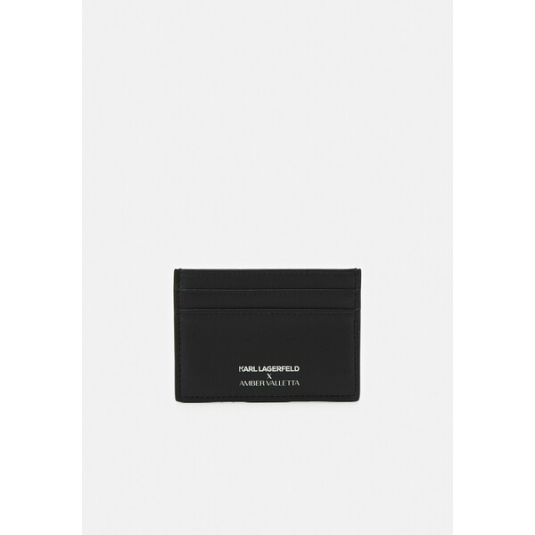 KARL LAGERFELD AMBER VALLETTA CARD HOLDER Portfel black K4851F08H