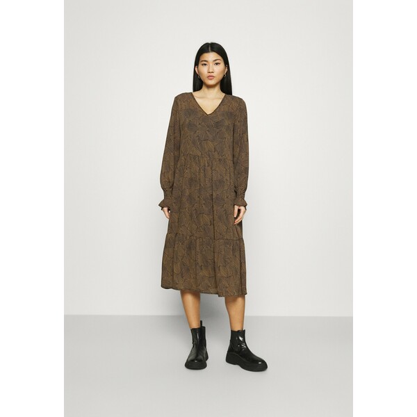 Moss Copenhagen RIKKELIE DRESS Sukienka letnia brown M0Y21C05O