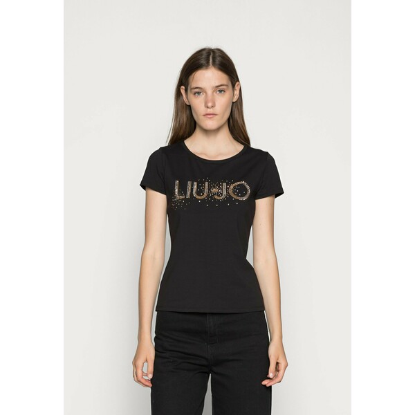 Liu Jo Jeans T-shirt z nadrukiem nero L2521D042