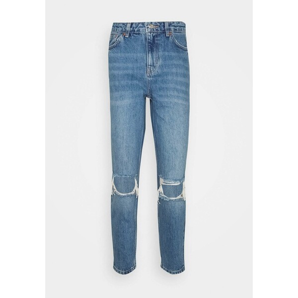 Topshop Petite Jeansy Relaxed Fit blue TQ021N03B