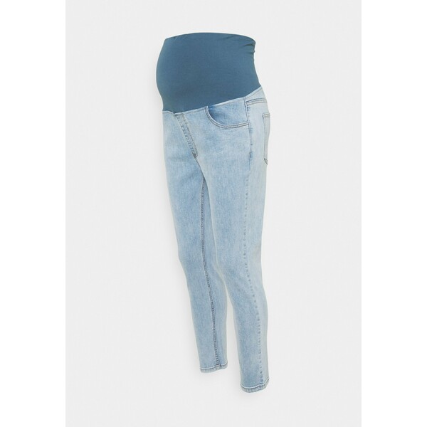 Cotton On MATERNITY CROPPED Jeansy Skinny Fit flynn blue C1Q29A00K