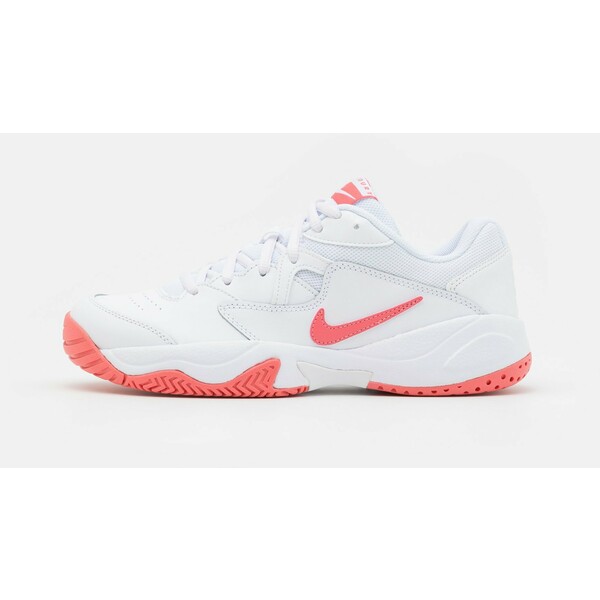 Nike Performance LITE 2 Buty tenisowe uniwersalne white/pink salt N1241A0TJ