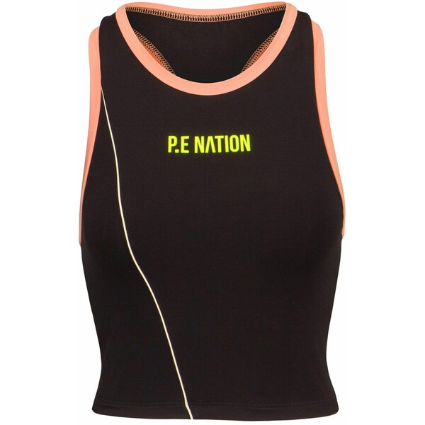 PE Nation Top P.E NATION MATCH PLAY SPORTS BRA 21PE2C138-black